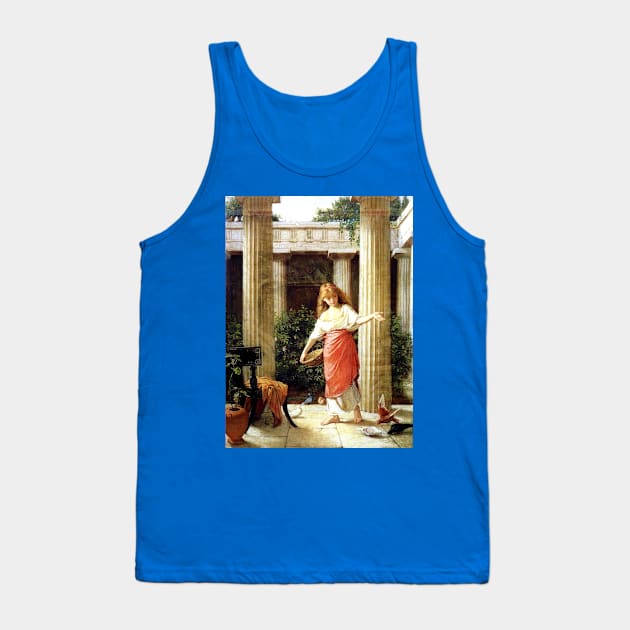 In The Peristyle - John William Waterhouse Tank Top by forgottenbeauty